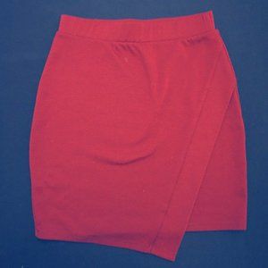 Asymmetrical Mini Skirt